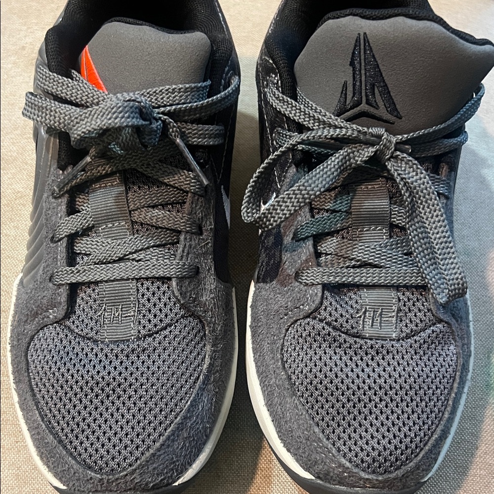 Black and Gray Athletic Sneakers Ja Morant